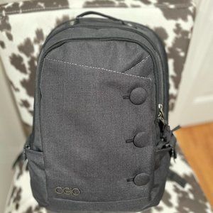 OGIO Ladies Laptop Backpack Black Buttons Pockets Bag Straps Travel School